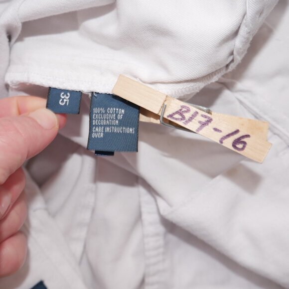 Polo Ralph Lauren Men's Size 35 Prospect Chino Shorts Stone Khaki/Tan EUC - Picture 7 of 8